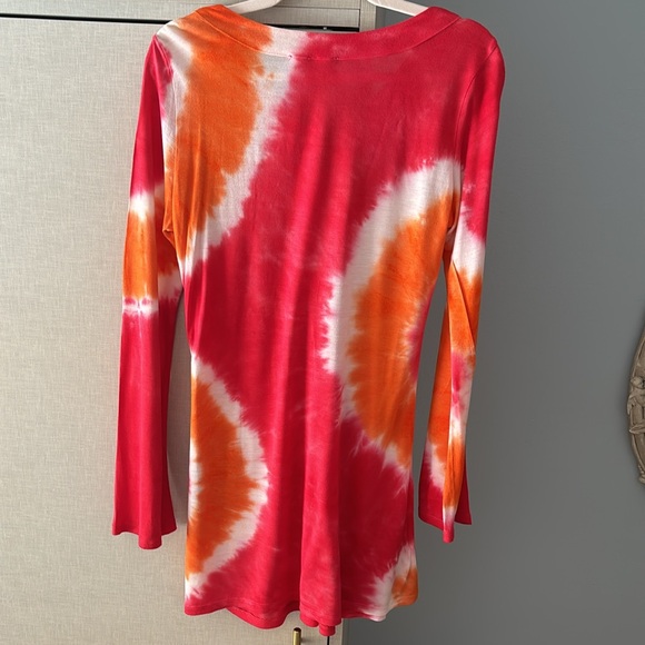 INC beach cover up size M tie dye - Picture 6 of 7